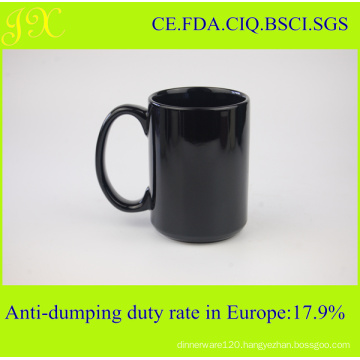 Eco-Friendly Color Glazed Ceramic Mug for Coffee